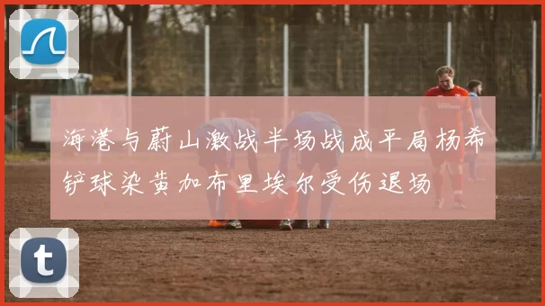海港与蔚山激战半场战成平局杨希铲球染黄加布里埃尔受伤退场